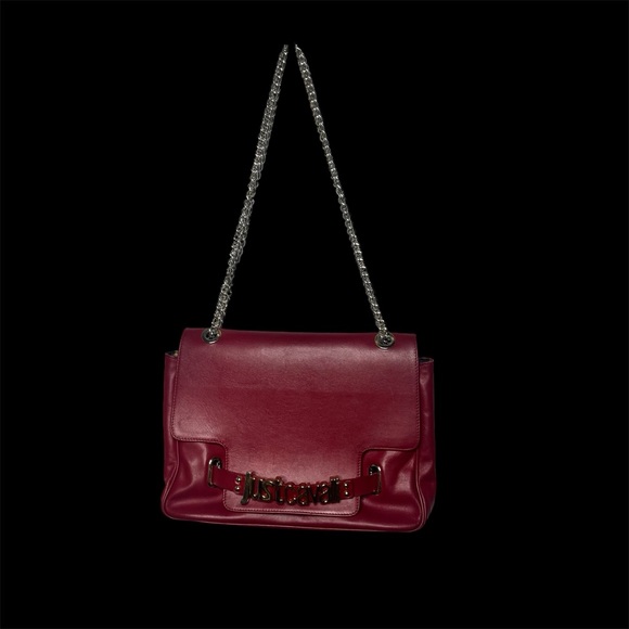 Just Cavalli Leather Handbag - Picture 6 of 10